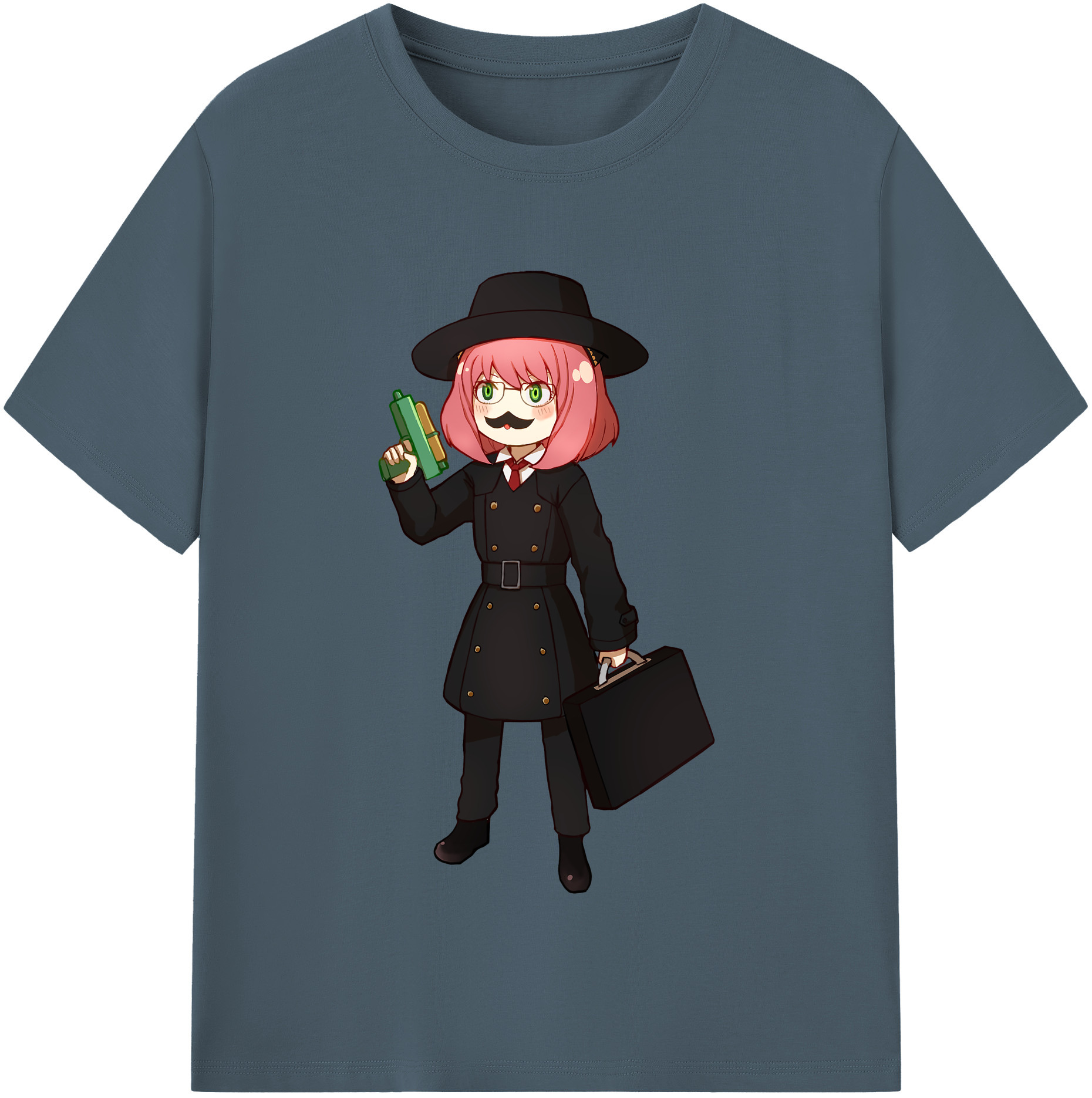 （画像用） SPY×FAMILY间谍家家酒 綿100％半袖Tシャツ（フロントプリント）